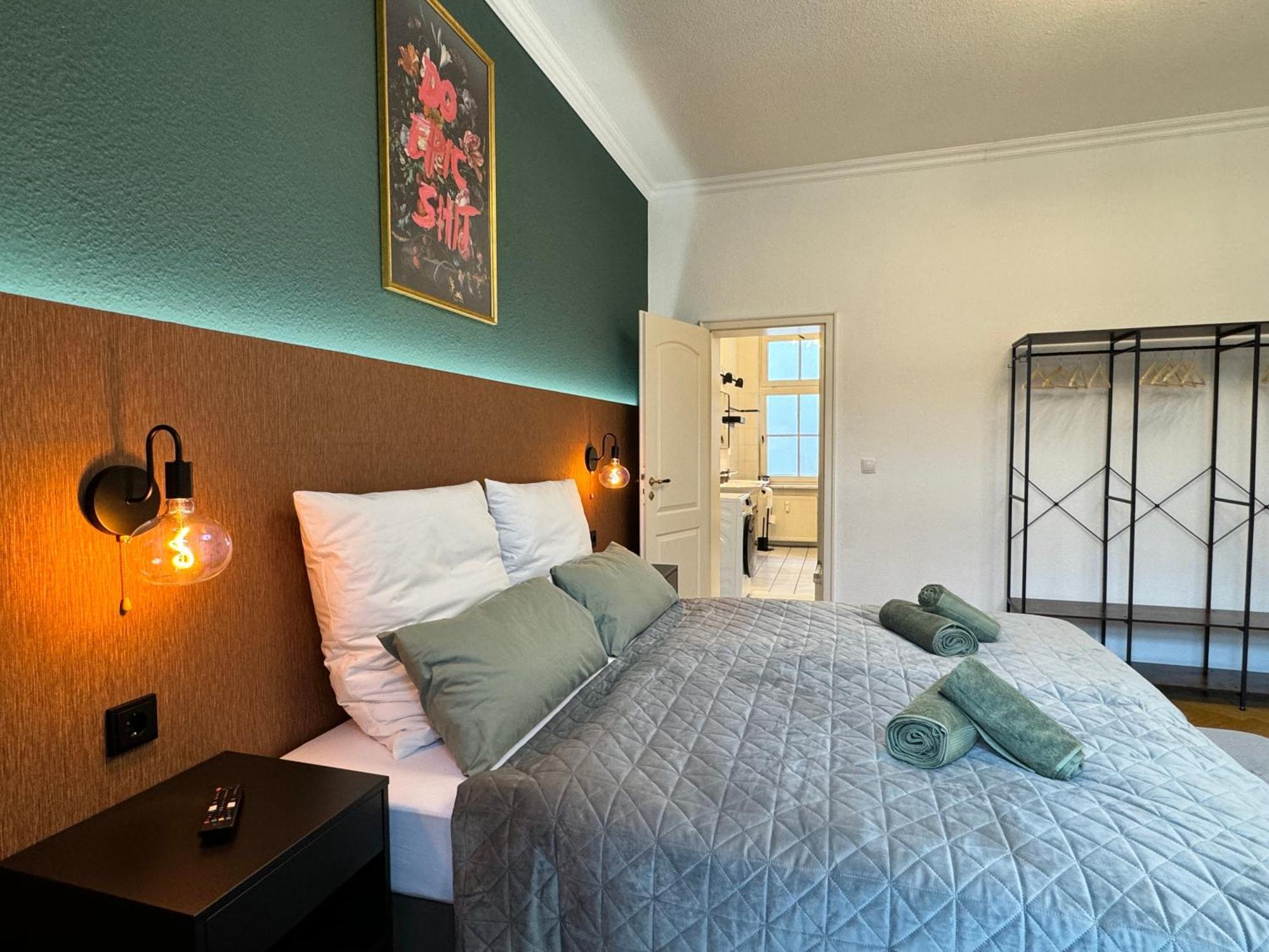 Rebelrents #4 Design Trifft Komfort - Einzigartiges Ferienapartment In Der Nahe Des Hauptbahnhofs Halle  外观 照片
