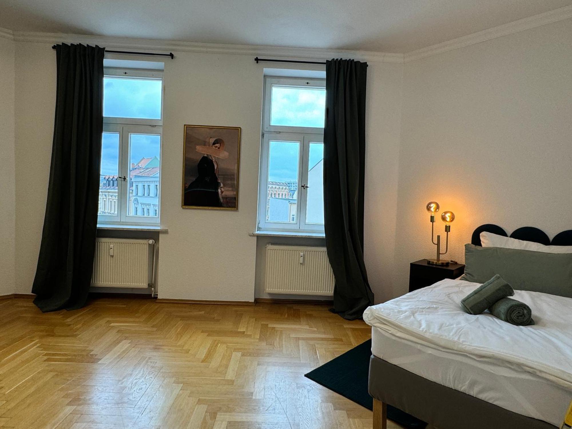Rebelrents #4 Design Trifft Komfort - Einzigartiges Ferienapartment In Der Nahe Des Hauptbahnhofs Halle  外观 照片