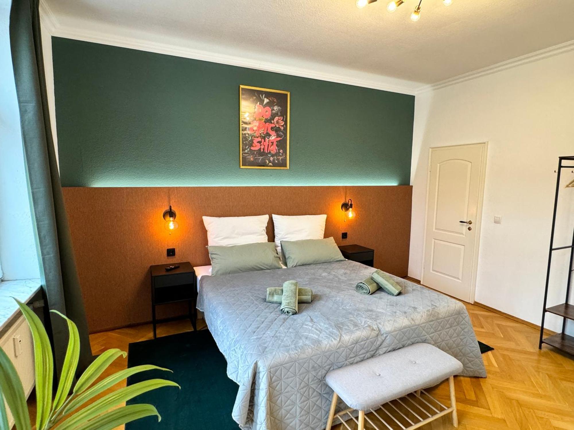 Rebelrents #4 Design Trifft Komfort - Einzigartiges Ferienapartment In Der Nahe Des Hauptbahnhofs Halle  外观 照片